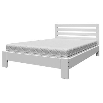 Вероника кровать 160х200 + металлокаркас + комплект ножек (Белый античный)