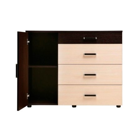 Вега комод К-02 (Венге/Дуб молочный)