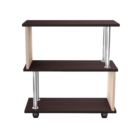 Стол журнальный Волна - Доллар (Венге/Белфорд)