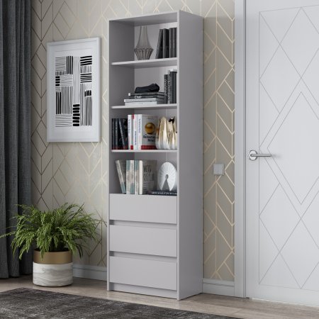 Айден стеллаж СТЛ06-600 (Серый)