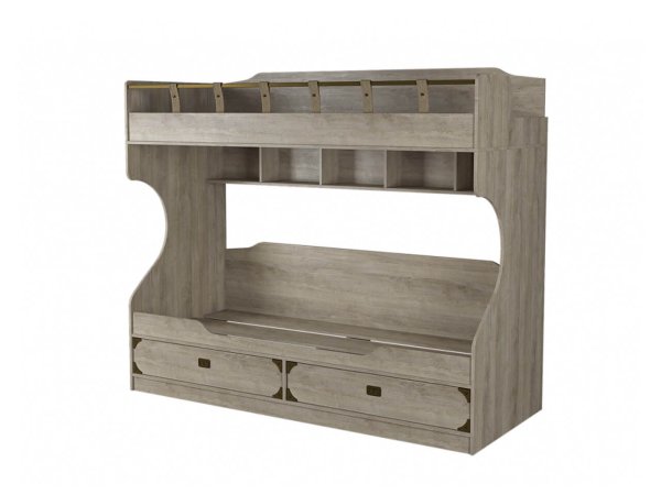 Детская Мираж-1 комплект 2 (Дуб баррик)