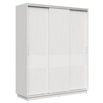 Шкаф-купе Стоун декор 3 дверный (Анкор светлый, 180)