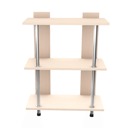 Стеллаж Лиана-2 прямая маленькая (Белфорд)