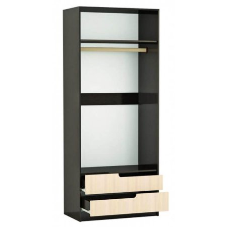 Гавана шкаф 2 ств. (Венге/Дуб молочный)