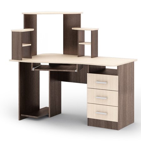 Стол компьютерный №1 (Шимо комби)