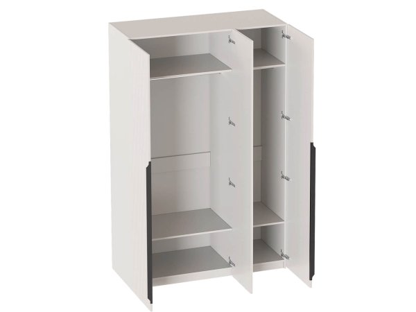 Нора спальня Шкаф 3 двери (Персидский жемчуг)