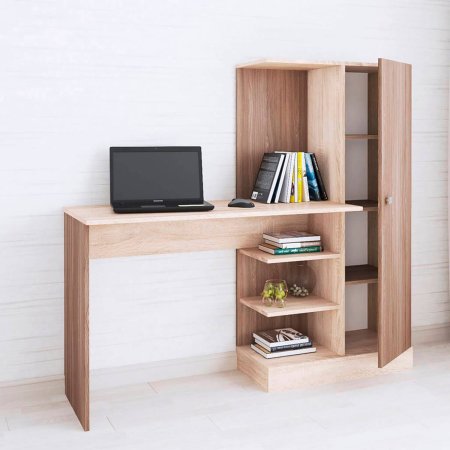 Компьютерный стол Квартет 6 (Шимо темный/Сонома)