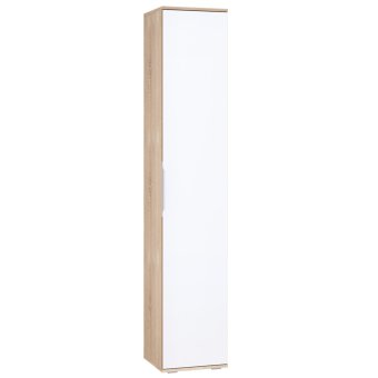 Куба Шкаф пенал 13.29 (Сонома / белый)