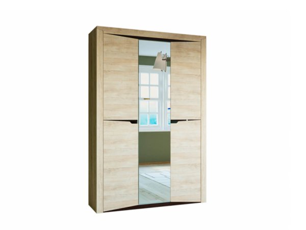 Трёхстворчатые распашные шкафы