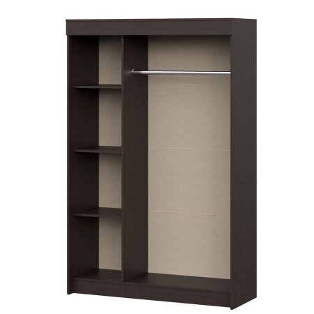 Шкаф-купе Бассо 1,3 м (Венге/Белфорд)