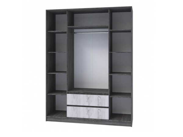 Четырехстворчатые распашные шкафы