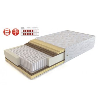 Матрас премиум Мульти БИО кокос (чехол трикотаж)