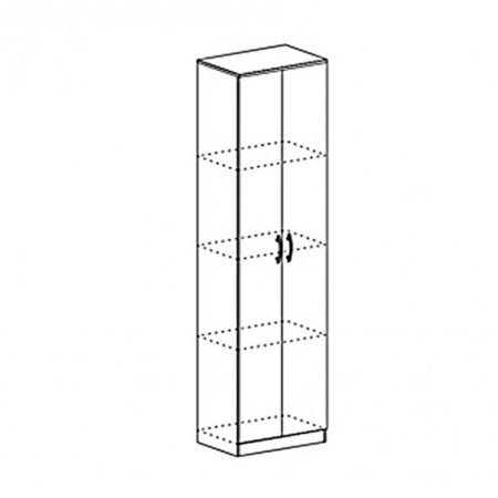 Макарена шкаф полки ШК 301 ЛДСП (Шимо комби)