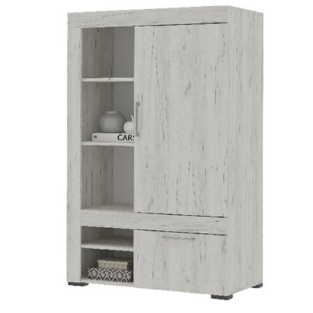 Гранд шкаф ШК 3 (дуб крафт белый)