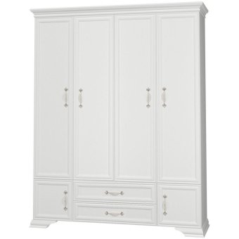 Четырехстворчатые распашные шкафы