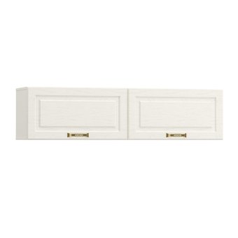 Ливерпуль Шкаф навесной (Белый / ясень ваниль)