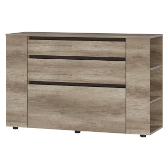 Энигма комод КМ-06 (дуб каньон/венге)