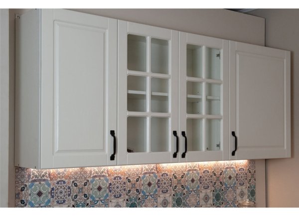 Кухня Ника 1,8м Классика (белое дерево)