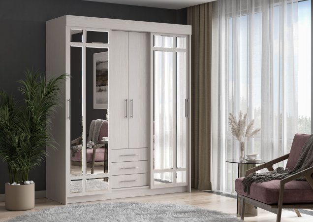 Шкаф-купе Фортуна (Анкор светлый)