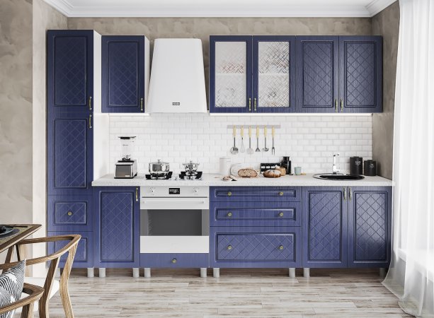 Модульная кухня Версаль (Версаль кобальт)