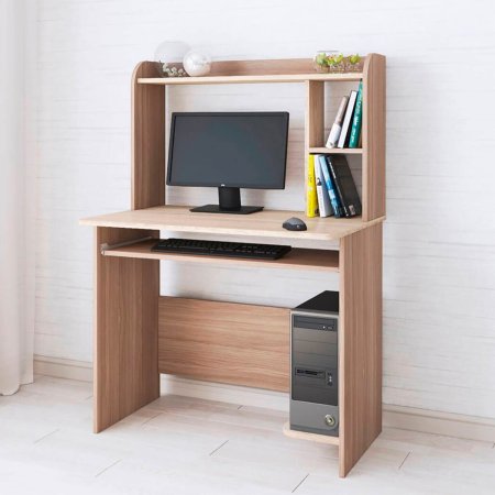 Компьютерный стол Грета 2 (Шимо темный/Сонома)