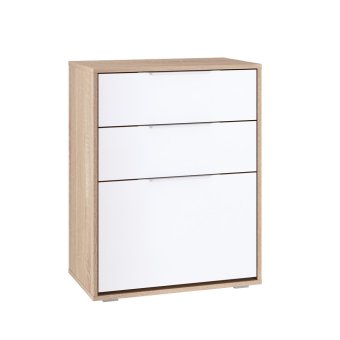 Куба Комод 13.113 N (Сонома / белый)