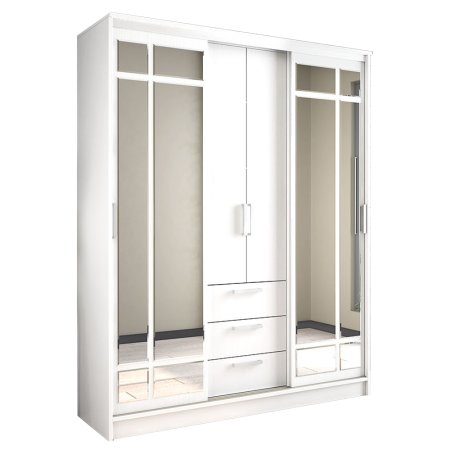 Шкаф-купе Маэстро (Белый)
