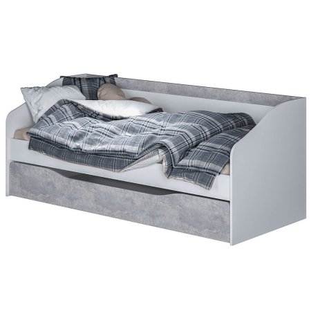 Детская Паскаль комплект 1 (белый/цемент светлый)