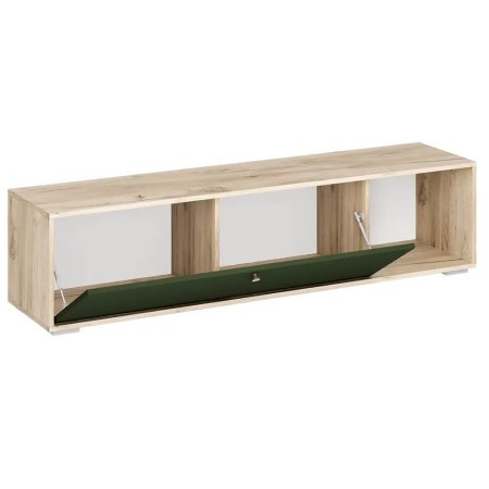 Нанси тумба ТБ-1600 (дуб крафт серый/софт пихтовый зеленый)