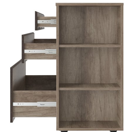 Энигма комод КМ-06 (дуб каньон/венге)