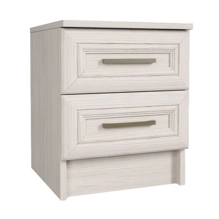 Принцесса тумба детская 2 ящика (Анкор белый) ЦРК.ПРН.03