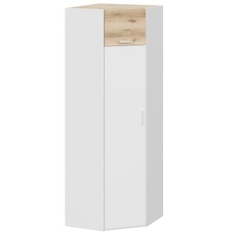 Геометрия-5 шкаф угловой ЦРК.ГМТ.05 (Делано светлый/белый)