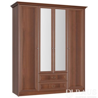 Четырехстворчатые распашные шкафы