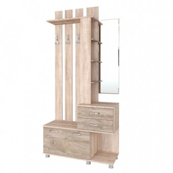 Микс Арт прихожая ЦС (дуб сонома/дуб эндгрейн)