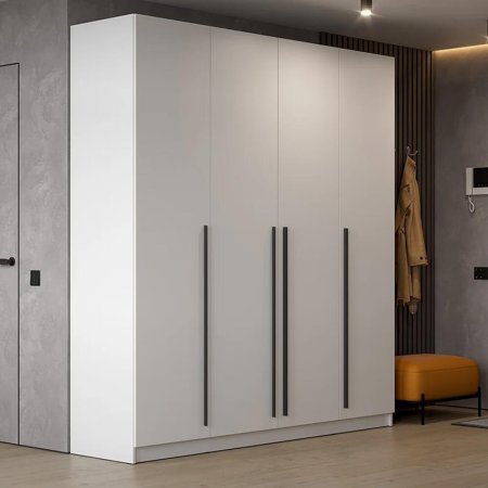 Берген шкаф ШК-2000 4 ств. (Белый)