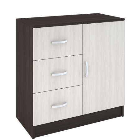 Басса комод КМ 553-М 3 ящика 1 створка (Венге/Белфорд)