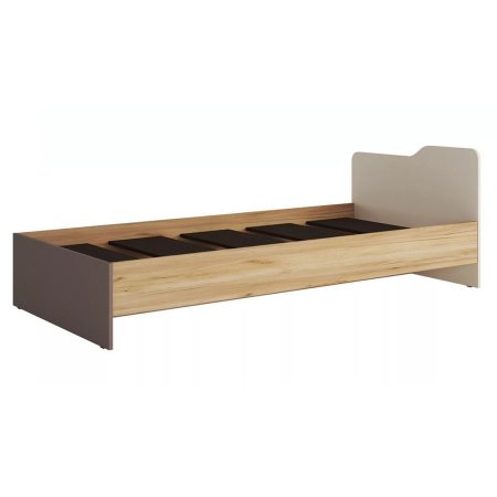 Rich Рич Кровать КР-003 90х200 для детской (Миндаль/Глиняный серый)