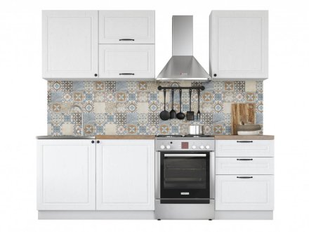 Кухня Равенна Роял 1,8м (60/40) со столешницей (Вайт)