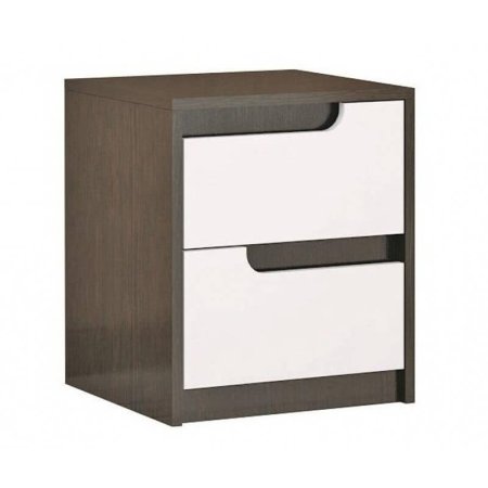 Гавана тумба прикроватная (Венге/акрил белый)