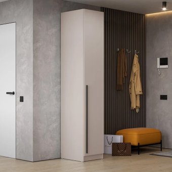 Берген шкаф ШК-400 1 ств. (Кашемир)