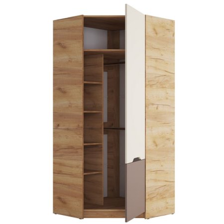 Rich Рич шкаф ШК-003 для детской (Миндаль/Глиняный серый)