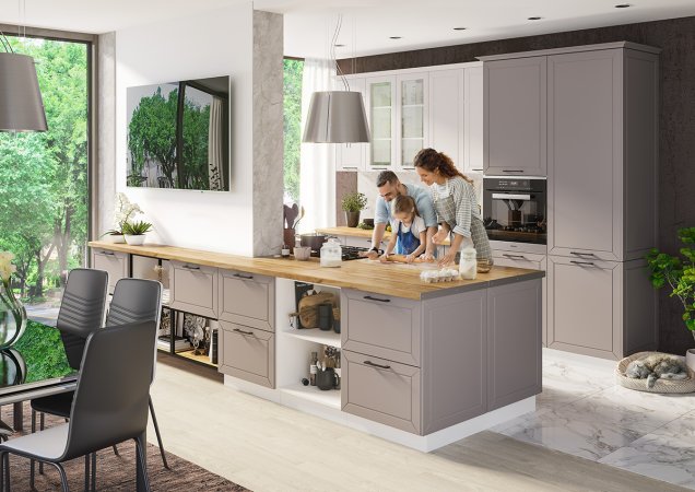 Модульная кухня Кельн (Софт тоффи)