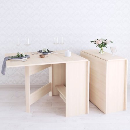 Стол книжка кухонный (Дуб молочный)