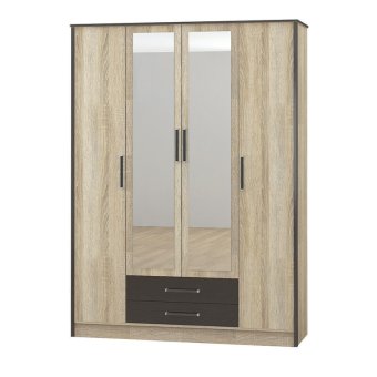 Четырехстворчатые распашные шкафы