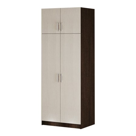 Шкаф 2 ств. с перегородкой (Венге/Лоредо)