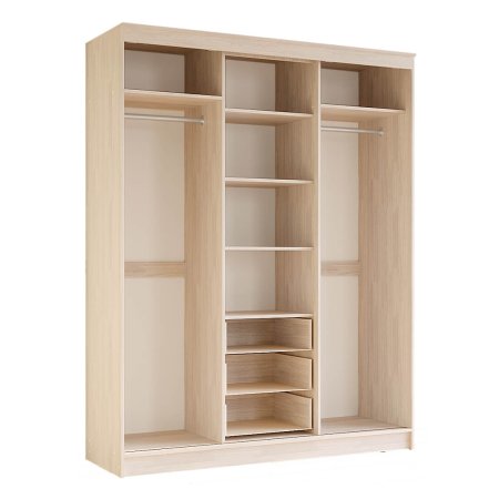 Шкаф-купе Маэстро (ясень белый)