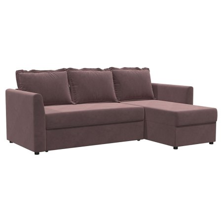 Диван угловой Сидней (Дымчато-розовый)