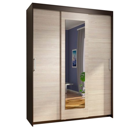 Эва шкаф-купе ШК-017 (Венге/Сонома)