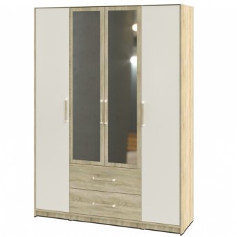 Четырехстворчатые распашные шкафы