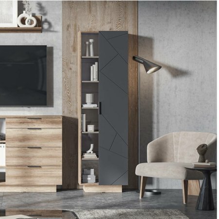 Даллас пенал ПН 01 (дуб каньон/софт графит) снято с производства